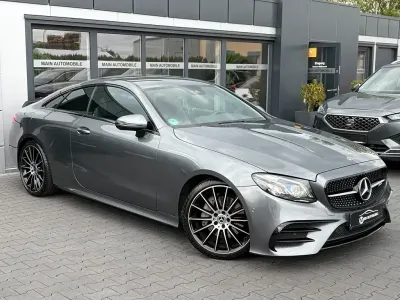 Brugt Mercedes E200 AMG 184 HK (135 kW) 2018 Grå Coupe