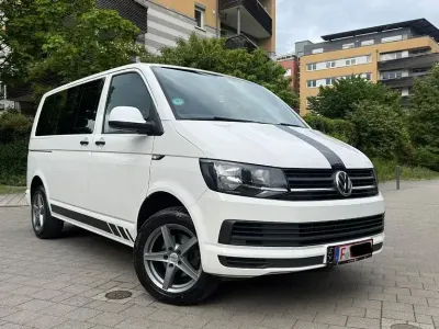Gebraucht VW Multivan Sportline 150 PS (110 kW) 2017 Weiß Van / Kleinbus