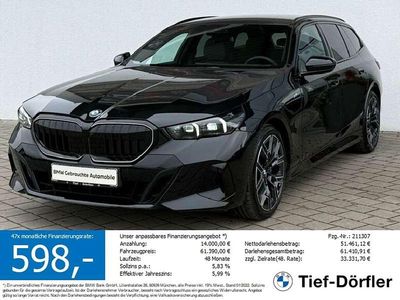 Gebraucht BMW 540 M Sport 299 PS (219 kW) 2025 Black sapphire metallic Kombi