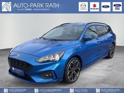 Gebraucht Ford Focus ST-Line X 150 PS (110 kW) 2021 Dynamic blau metallic (metallic) Kombi