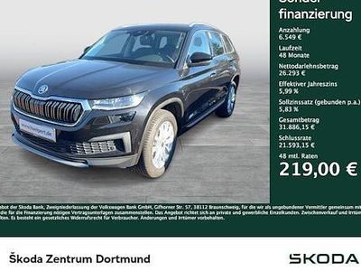 Gebraucht Skoda Kodiaq Style 150 PS (110 kW) 2023 Schwarz SUV