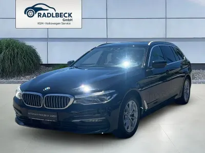 Gebraucht BMW 520 Sport Line 190 PS (139 kW) 2018 Schwarz Kombi