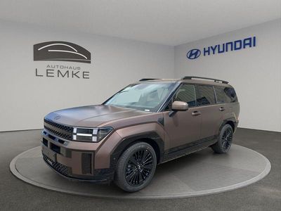 Earthy brass metallic Neu 2025 Hyundai Santa Fe Blackline SUV | 61.990 €