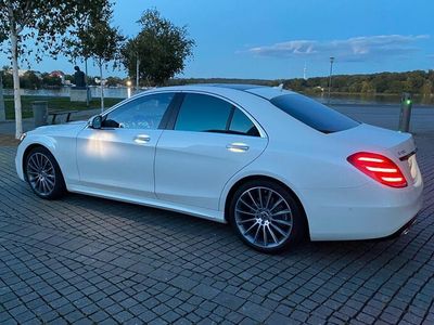 gebraucht Mercedes S450 w222,Brillanten weiß