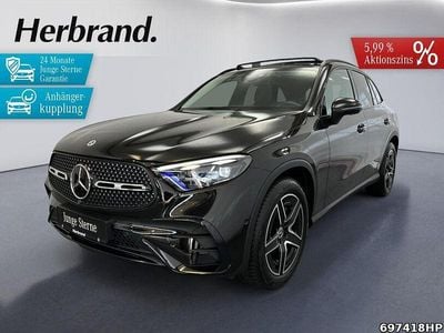Gebraucht Mercedes GLC220 AMG 197 PS (144 kW) 2023 Metalliclack obsidianschwarz SUV