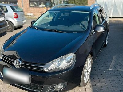 Gebraucht VW Golf VI 2010 Schwarz Kleinwagen