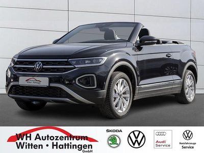 Second-hand VW T-Roc Cabriolet Style 150 CP (110 kW) 2024 Negru Cabrio