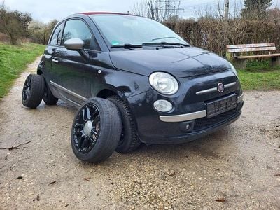 Gebraucht Fiat 500 101 PS (74 kW) 2011 Schwarz Cabrio