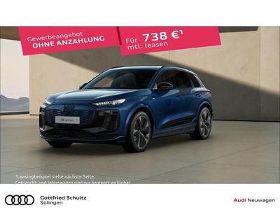 Neu Audi Q6 e-tron S-Line 225 kW (306 PS) 2025 Blau SUV