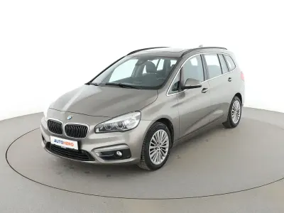 Gebraucht BMW 218 Gran Tourer Luxury Line 150 PS (110 kW) 2017 Grau Van / Kleinbus
