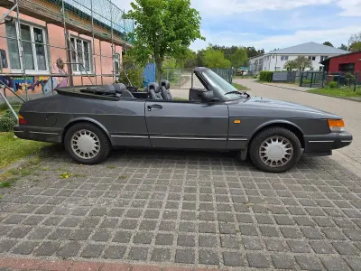 Gebraucht Saab 900 Cabriolet 160 PS (117 kW) 1991 Grau Cabrio