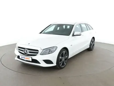 Gebraucht Mercedes C300e Avantgarde 122 PS (89 kW) 2020 Weiß Kombi