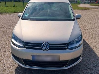 Gebraucht VW Sharan Comfortline 170 PS (125 kW) 2012 Silber Van / Kleinbus