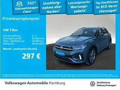 Occasion VW T-Roc R-line 150 PK (110 kW) 2025 Blauw SUV