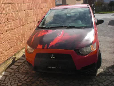 Gebraucht Mitsubishi Colt 95 PS (69 kW) 2008 Rot Limousine