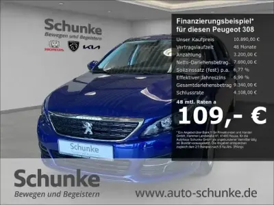 Gebraucht Peugeot 308 SW Active 131 PS (96 kW) 2020 Blau Kombi