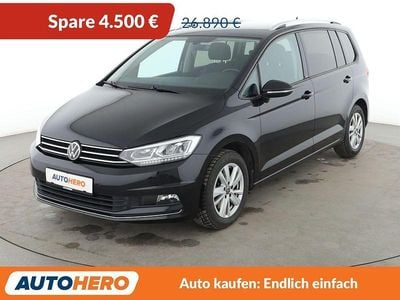 Second-hand VW Touran Active 150 CP (110 kW) 2021 Negru Monovolum