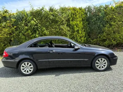 Gebraucht Mercedes CLK200 Elegance 184 PS (135 kW) 2008 Schwarz Coupé
