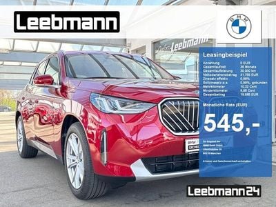 Begagnad BMW X3 Sport Line 208 HK (152 kW) 2024 Röd SUV