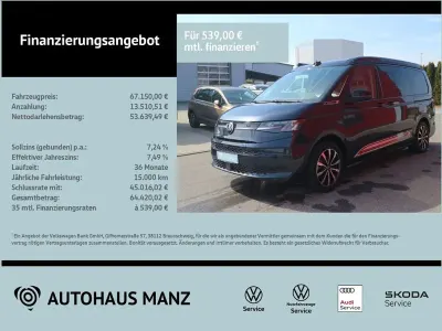 Neu VW California Coast 150 PS (110 kW) 2025 Blau Van