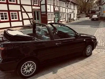 Brugt VW Golf Cabriolet Comfortline 116 HK (85 kW) 2000 Blå Cabriolet