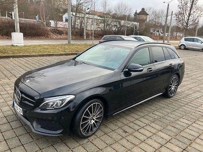 Gebraucht Mercedes C250 AMG line 204 PS (150 kW) 2016 Schwarz Limousine