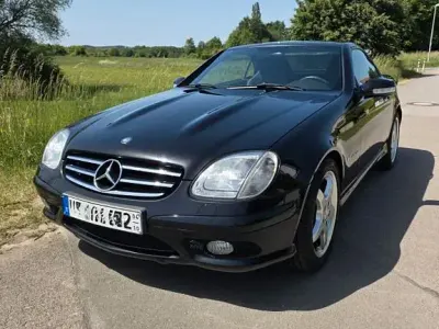 Gebraucht Mercedes SLK32 AMG AMG 354 PS (260 kW) 2004 Schwarz Cabrio