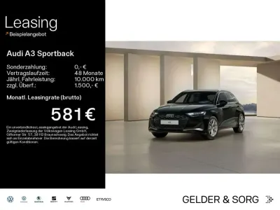 Neu Audi A3 Advanced 204 PS (150 kW) 2026 Brillantschwarz Limousine