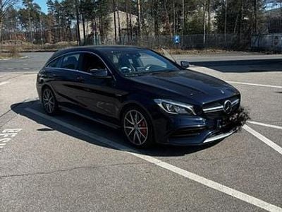 Usata Mercedes CLA45 AMG Shooting Brake AMG 381 CV (280 kW) 2018 Blu Station wagon