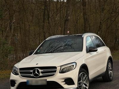 Gebraucht Mercedes GLC220 AMG line 170 PS (125 kW) 2017 Weiß SUV