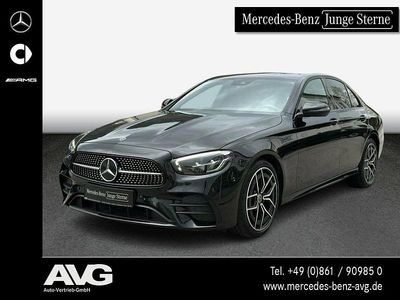 Gebraucht Mercedes E200 AMG 160 PS (117 kW) 2020 Lack obsidianschwarz Limousine