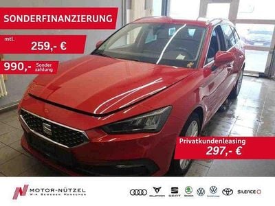 Gebraucht Seat Leon ST XCELLENCE 131 PS (96 kW) 2022 Reinrot Kombi
