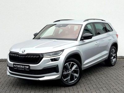 Brilliantsilber metallic (metallic) Gebraucht 2022 Skoda Kodiaq SportLine SUV | 34.990 € (Fairer Preis)