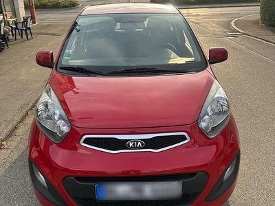 Gebraucht Kia Picanto Attract 69 PS (50 kW) 2014 Rot Kleinwagen