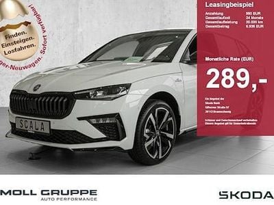 Neu Skoda Scala Monte Carlo 150 PS (110 kW) 2026 Weiß Kleinwagen