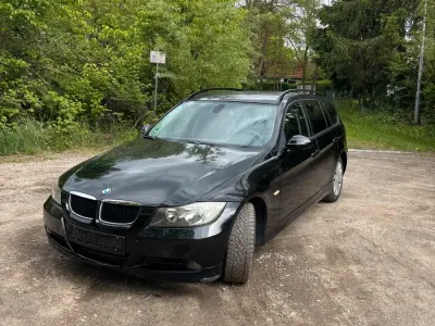 Gebraucht BMW 318 130 PS (95 kW) 2007 Schwarz Kombi