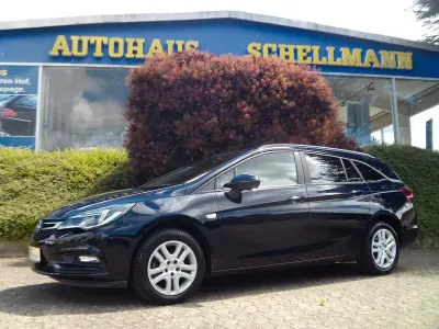 Gebraucht Opel Astra Business 105 PS (77 kW) 2019 Blau Kombi