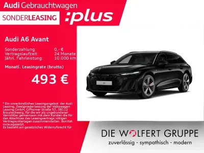 Gebraucht Audi A6 S-Line 367 PS (269 kW) 2026 Mythosschwarz metallic Kombi