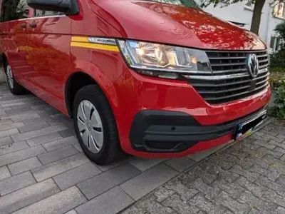 Brugt VW T6.1 Family 110 HK (80 kW) 2021 Rød Van