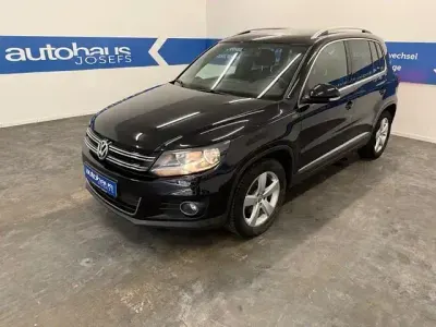 Gebraucht VW Tiguan LOUNGE 110 PS (80 kW) 2015 Schwarz SUV