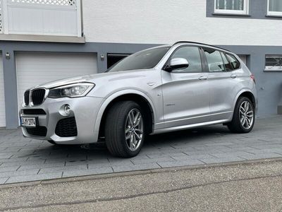 gebraucht BMW X3 xDrive20d M-Paket AHK XENON 19Zoll Teilleder