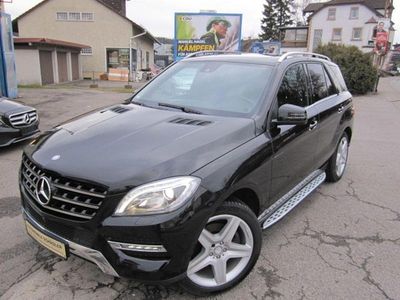 Usata Mercedes ML350 Sport 306 CV (225 kW) 2014 Nero SUV