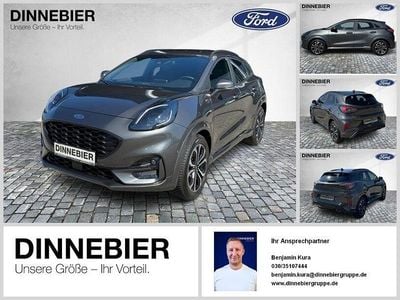 Grau (metallic) Gebraucht 2024 Ford Puma ST-Line X SUV | 23.145 € (Fairer Preis)