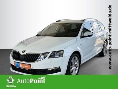 Laserweiß uni Gebraucht 2018 Skoda Octavia Clever Kombi | 19.950 € (Teuer)