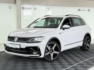 Second-hand VW Tiguan R-line 150 CP (110 kW) 2018 Alb SUV
