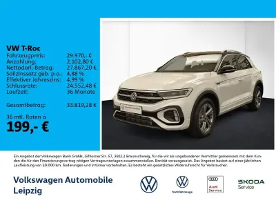 Gebraucht VW T-Roc Cabriolet R-line 150 PS (110 kW) 2025 Weiß SUV