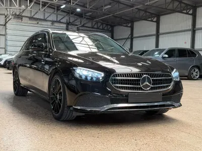 Brugt Mercedes E200 160 HK (117 kW) 2021 Sort Stationcar