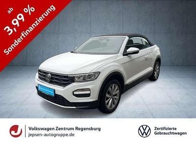 Gebraucht VW T-Roc Cabriolet Style 150 PS (110 kW) 2021 Schwarz Cabrio