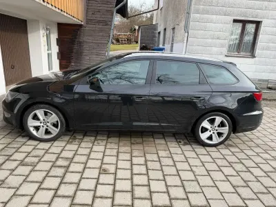 Brugt Seat Leon ST FR 184 HK (135 kW) 2015 Sort Stationcar