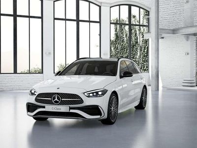 Gebraucht Mercedes C300e AMG 197 PS (144 kW) 2026 Unilack polarweiß Kombi